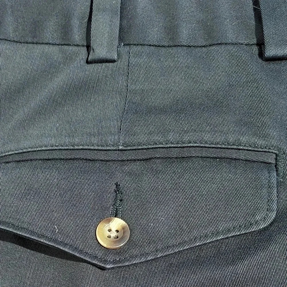 L.L.Bean Comfort Waist Dark Blue Mens Pants Size 38 - Picture 7 of 12